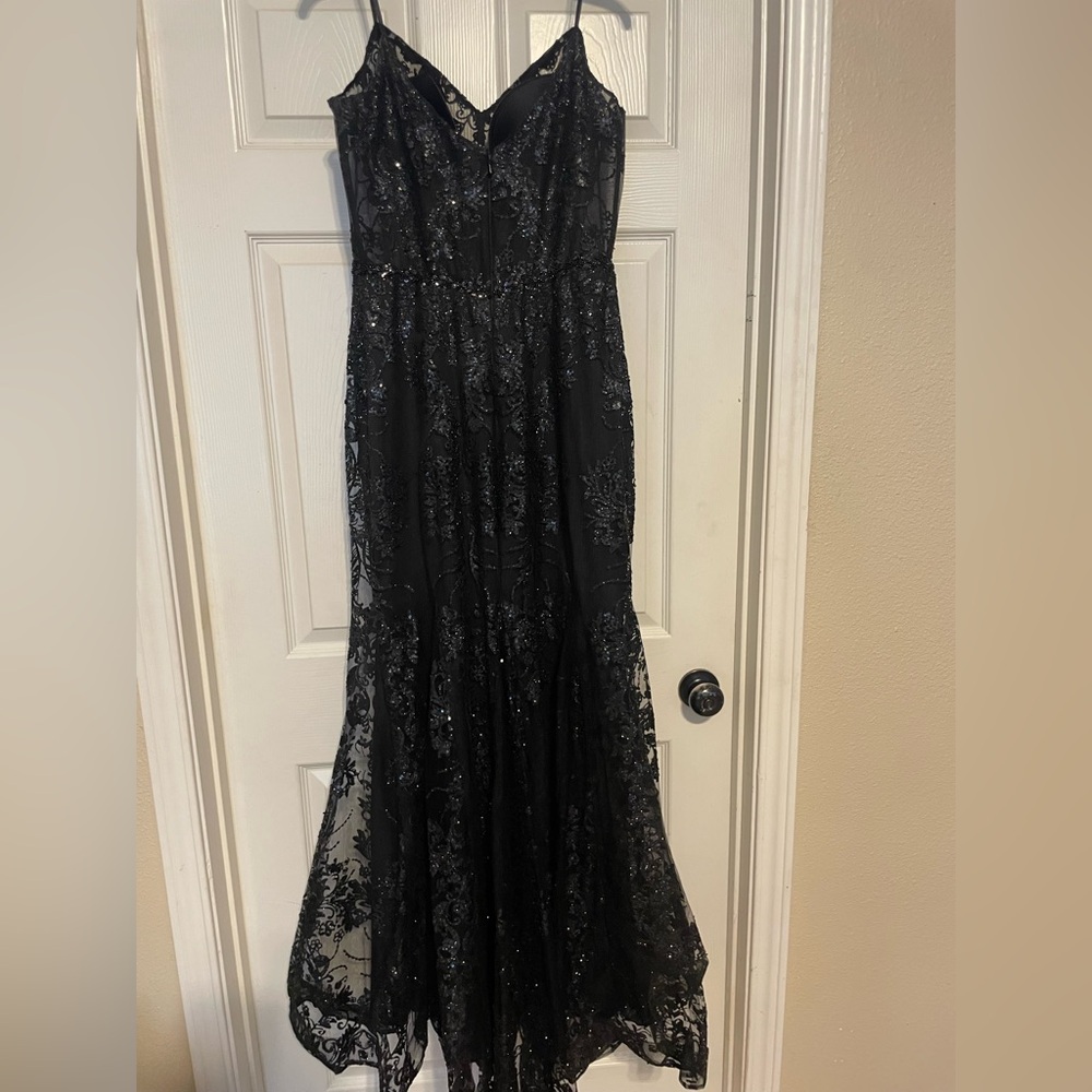 Elegant Black Evening Gown